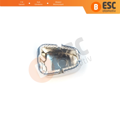 Peugeot 307 3A/C 3E 3H 3B 2000-2012 470198  için Krom Renk Plastik El Fren Düğme Tuş Kapağı