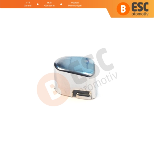 Peugeot 307 3A/C 3E 3H 3B 2000-2012 470198  için Krom Renk Plastik El Fren Düğme Tuş Kapağı