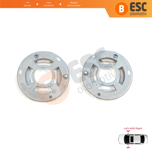 Skoda Kodiaq NS 2016-2024 VW Caddy SA 2015-2020 İçin Sağ Sol Yan Ayna Destek Kovan Alt Parçası