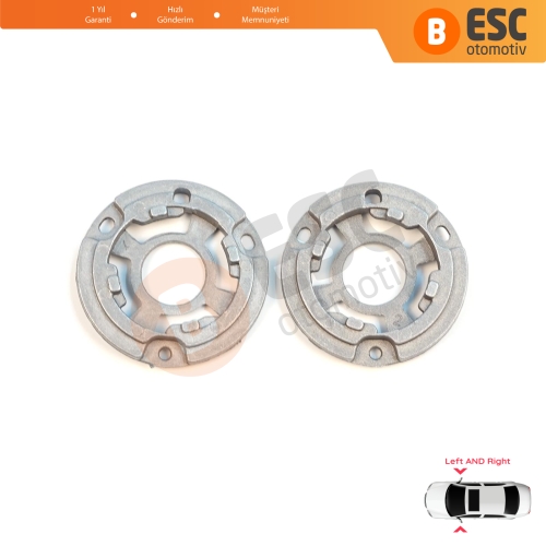 Skoda Kodiaq NS 2016-2024 VW Caddy SA 2015-2020 İçin Sağ Sol Yan Ayna Destek Kovan Alt Parçası