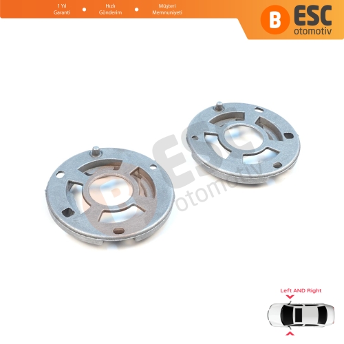 Skoda Kodiaq NS 2016-2024 VW Caddy SA 2015-2020 İçin Sağ Sol Yan Ayna Destek Kovan Alt Parçası