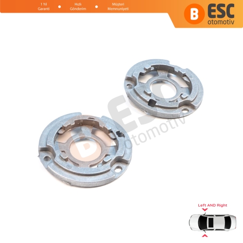 Skoda Kodiaq NS 2016-2024 VW Caddy SA 2015-2020 İçin Sağ Sol Yan Ayna Destek Kovan Alt Parçası