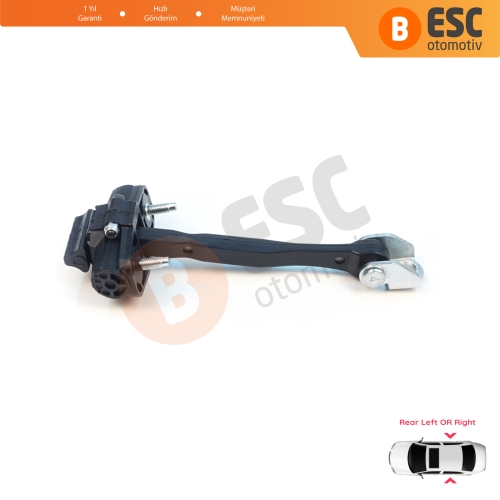 Jeep Renegade BU B1 BV 2014-On 51953322 İçin Arka Sağ veya Sol Kapı Gergisi