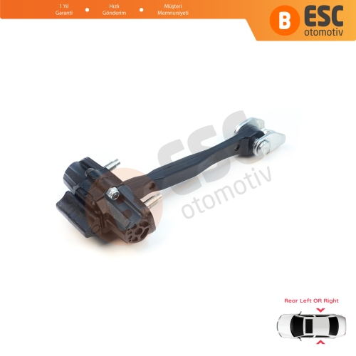 Jeep Renegade BU B1 BV 2014-On 51953322 İçin Arka Sağ veya Sol Kapı Gergisi