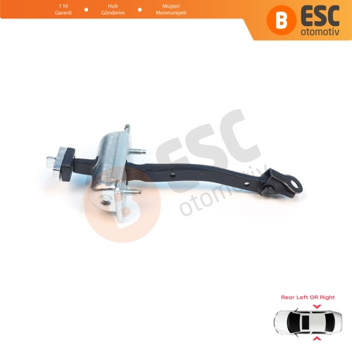 Jeep Cherokee MK5 KL 2014-2023 K68103032AD İçin Arka Sağ veya Sol Kapı Gergisi