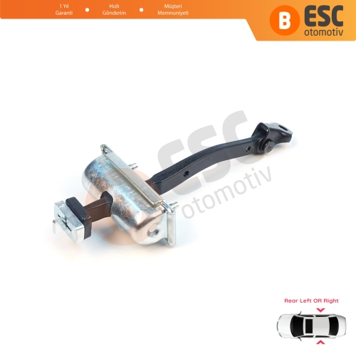 Jeep Cherokee MK5 KL 2014-2023 K68103032AD İçin Arka Sağ veya Sol Kapı Gergisi