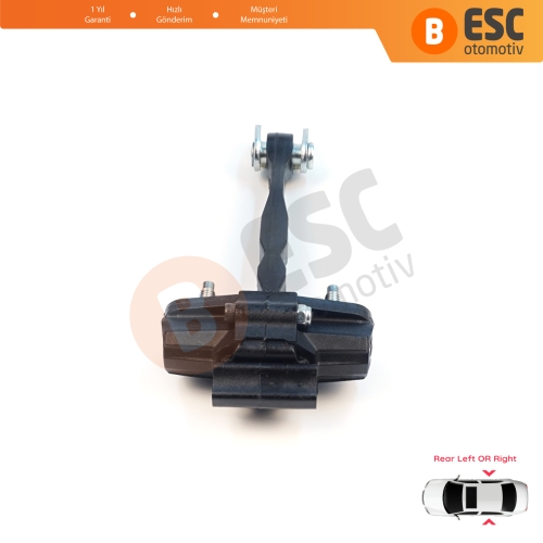 Jeep Compass MK2 MP/552 MP M6 MV M7 2017-On 68243645AB İçin Arka Sağ veya Sol Kapı Gergisi