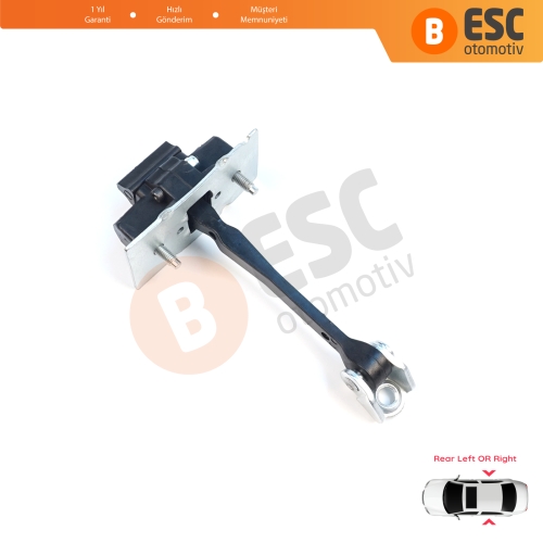 Citroen C-Elysee Peugeot 301 2012-On 9675207680 İçin Arka Kapı Gergi Yayı