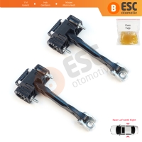Volvo V70 MK2 S60 XC90 XC70 Cross Country MK1 31217752 İçin 2 EA Arka Sağ ve Sol Kapı Gergi Yayı