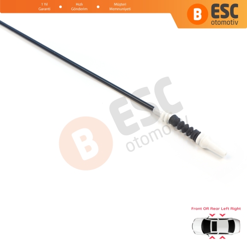 BMW 5 Serisi F10 F11 6 F13 F12 F06 7 F01 F02 F03 F04 51217297439 için Ön veya Arka Dış Kapı Kolu Kilit Açma Teli