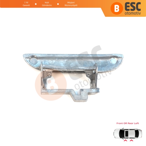 BMW 5 Serisi E39 1996-2003 4/5 Kapılı Sedan Touring 51218245461 51218200663 için Ön veya Arka Sol Metal Dış Kapı Açma Kolu