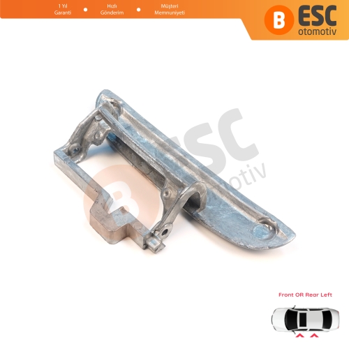 BMW 5 Serisi E39 1996-2003 4/5 Kapılı Sedan Touring 51218245461 51218200663 için Ön veya Arka Sol Metal Dış Kapı Açma Kolu