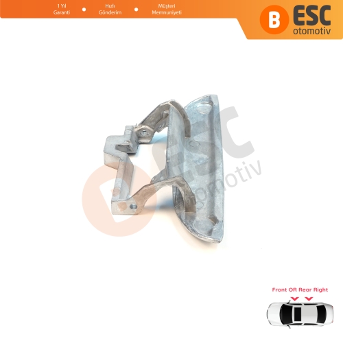 BMW 5 Serisi E39 1996-2003 4/5 Kapılı Sedan Touring 51218245462 51218200664 için Ön veya Arka Sağ Metal Dış Kapı Açma Kolu