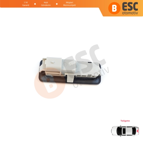 Renault Megane Scenic MK4 Clio 5 Captur 2 Twingo 3 Duster 2 Sandero Logan 2 3 906069264R İçin Bagaj Kilit Açma Düğmesi