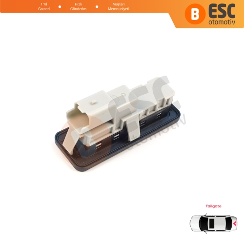 Renault Megane Scenic MK4 Clio 5 Captur 2 Twingo 3 Duster 2 Sandero Logan 2 3 906069264R İçin Bagaj Kilit Açma Düğmesi
