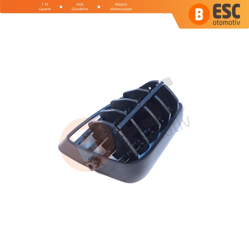 Renault Megane MK3 2008-2016 Fluence L3 2009–2020 687604198R için Ön Sağ Yan Kısım Havalandırma Difüzörü Hava Yönlendirme İç Plastiği