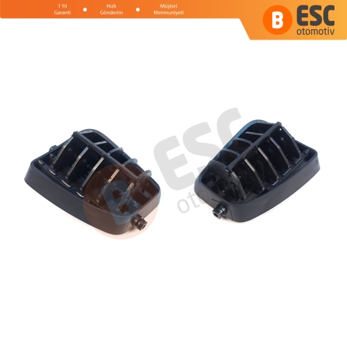 Renault Megane MK3 2008-2016 Fluence L3 2009–2020 687618845R 687604198R için Ön Sağ Sol Yan Kısım Havalandırma Difüzörü Hava Yönlendirme İç Plastiği