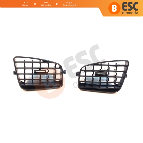 Renault Megane MK3 2008-2016 Fluence L3 2009–2020 687618845R 687604198R için Ön Sağ Sol Yan Kısım Havalandırma Difüzörü Hava Yönlendirme İç Plastiği