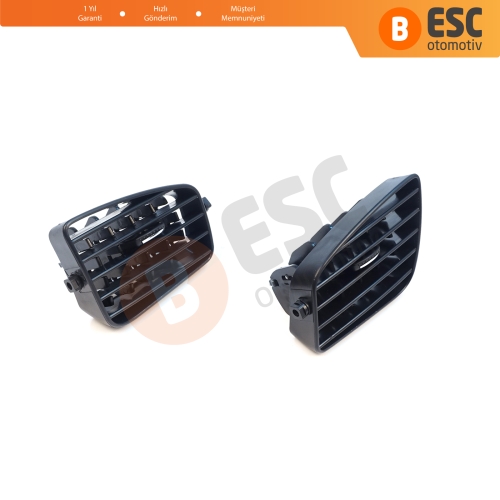 Renault Megane MK3 2008-2016 Fluence L3 2009–2020 687618845R 687604198R için Ön Sağ Sol Yan Kısım Havalandırma Difüzörü Hava Yönlendirme İç Plastiği