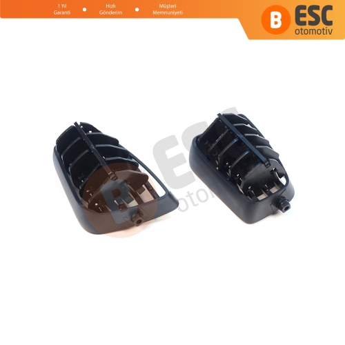 Renault Megane MK3 2008-2016 Fluence L3 2009–2020 687618845R 687604198R için Ön Sağ Sol Yan Kısım Havalandırma Difüzörü Hava Yönlendirme İç Plastiği