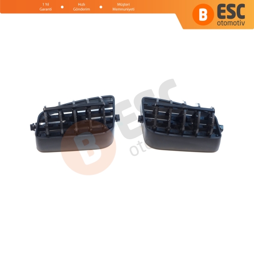 Renault Megane MK3 2008-2016 Fluence L3 2009–2020 687618845R 687604198R için Ön Sağ Sol Yan Kısım Havalandırma Difüzörü Hava Yönlendirme İç Plastiği