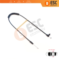 Renault Kangoo MK1 KC Express FC Nissan Kubistar X76 8200182961 için Yan Sürgülü Orta Kapı Kilit Açma Teli