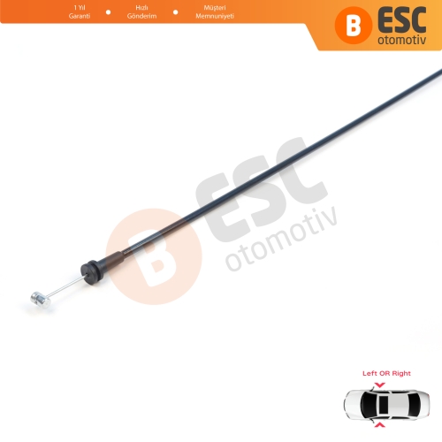 Scania Truck MK1 P G R T Series 2003-On 1498712 için Ön Kabin Kapı Kolu Kilit İç Açma Teli	