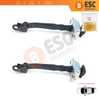 Nissan Micra MK5 K14 2016-2023 80430-5FA0A İçin 2 Adet Ön Sağ VE Sol Kapı Gergisi