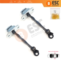 Nissan Micra MK4 K13 K13K K13KK 2011-2022 824301HB0A İçin 2 Adet Arka Sağ VE Sol Kapı Gergisi