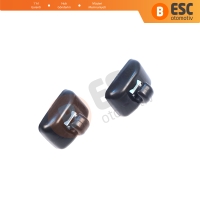 Audi A1 A3 A4 B7 B8 B9 A5 A6 C6 Q2 Q3 Q5 TT Seat Exeo İçin 2 Adet Sunvisor Güneşlik Tutucu Ayak Kanca Klipsi Siyah Renk