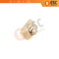 Audi A1 A3 A4 B7 B8 B9 A5 A6 C6 Q2 Q3 Q5 TT Seat Exeo İçin 1 Adet Sunvisor Güneşlik Tutucu Ayak Kanca Klipsi Bej Renk