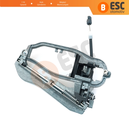 BMW X5 E53 2000-2006 İçin Ön Sağ Kapı Kolu Metal Taşıyıcı Mekanizma Braketi 51218243616