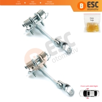 Citroen C3 MK1 MK2 2002-2016 9181N0 İçin 2 EA Ön Sağ ve Sol Kapı Gergi Yayı