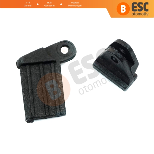 BMW E38 E39 E46 Mercedes W140 W124 W210 W211 Opel Vectra C için Arka Cam Perde Kızak Klips Seti