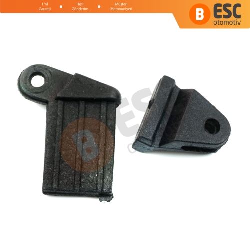 BMW E38 E39 E46 Mercedes W140 W124 W210 W211 Opel Vectra C için Arka Cam Perde Kızak Klips Seti