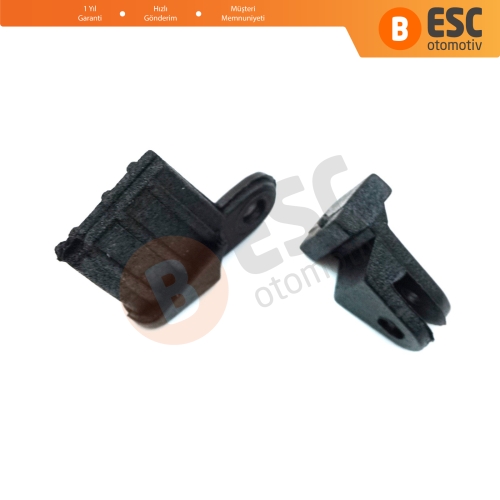 BMW E38 E39 E46 Mercedes W140 W124 W210 W211 Opel Vectra C için Arka Cam Perde Kızak Klips Seti