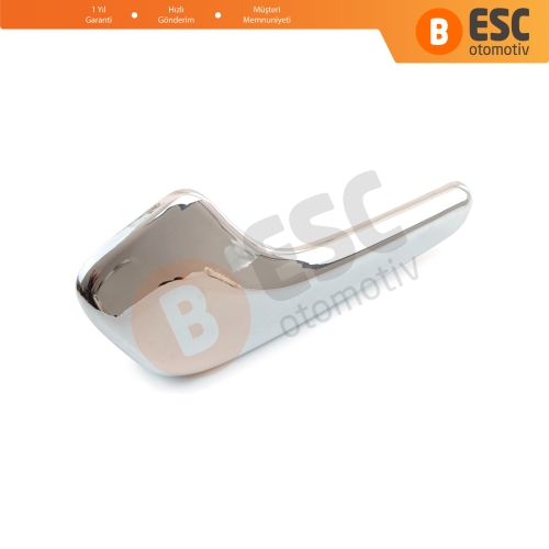 Opel Corsa D İçin Alüminyum Kaplama Plastik Sol İç Açma Kapı Kolu 13297813