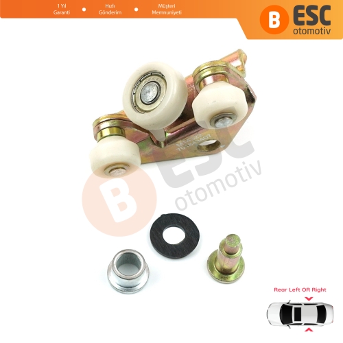 VW Transporter T4 Caravelle Multivan 1990-2003 701843406A için Arka Sürgülü Kapı Alt Makarası