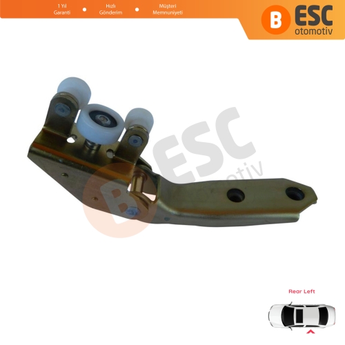 VW Transporter T4 1990-2003 için Sol Arka Sürgülü Kapı Orta Makarası