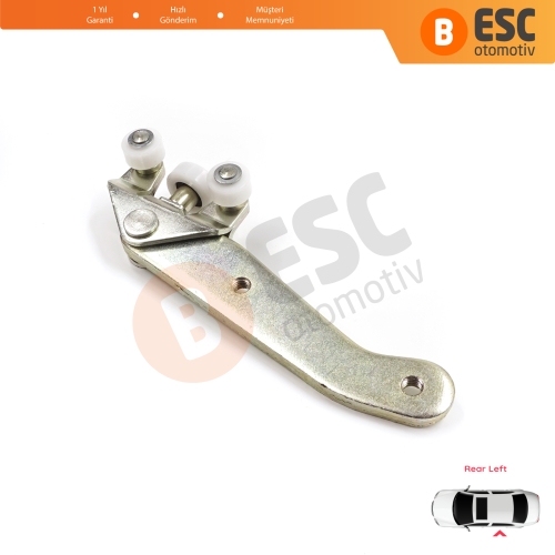 VW Transporter T4 Caravelle Multivan 1990-2003 701843405B için Sol Arka Sürgülü Kapı Alt Makarası