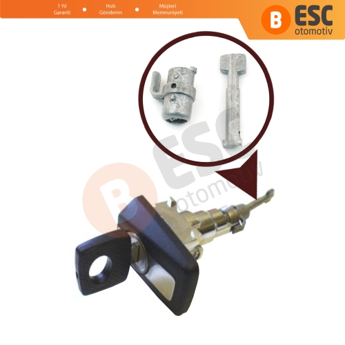 Mercedes W124 S124 İçin Ön Sağ Kapı Kilidi Tamir Seti 37.5 mm 1247600177