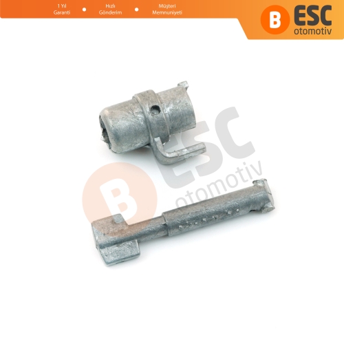 Mercedes W124 S124 İçin Ön Sağ Kapı Kilidi Tamir Seti 37.5 mm 1247600177