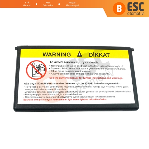 Mercedes C CLASS İçin Güneşlik Ayna Kapağı A2038170220