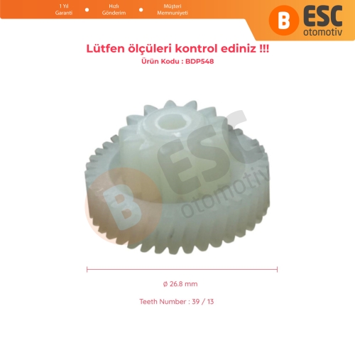 VW Caddy Transporter 2000-2013 İçin Kapı Kilidi Aktüatör Dişlisi