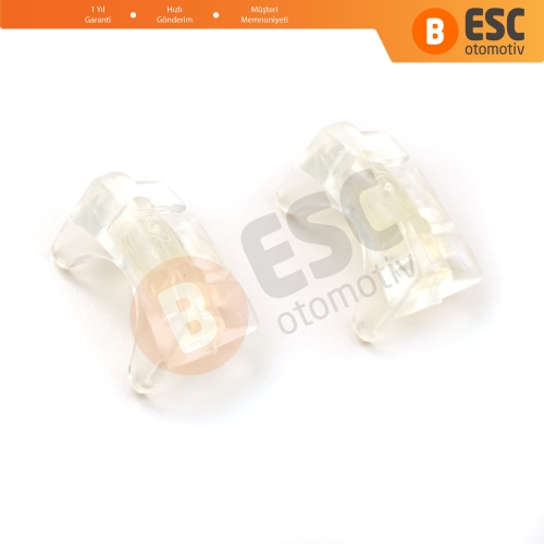 VW İçin 2 Adet Ön Koltuk Ray Kılavuz Klipsleri 435881203A