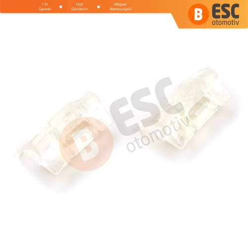 VW İçin 2 Adet Ön Koltuk Ray Kılavuz Klipsleri 435881203A