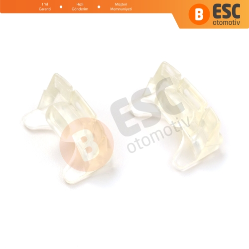 VW İçin 2 Adet Ön Koltuk Ray Kılavuz Klipsleri 435881203A