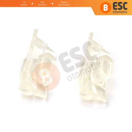 VW İçin 2 Adet Ön Koltuk Ray Kılavuz Klipsleri 435881203A