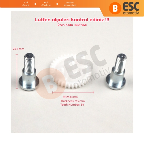 Mercedes SLK C E CLK R171 W203 W211 W209 W219 İçin Bagaj Motoru Tamir Dişlisi