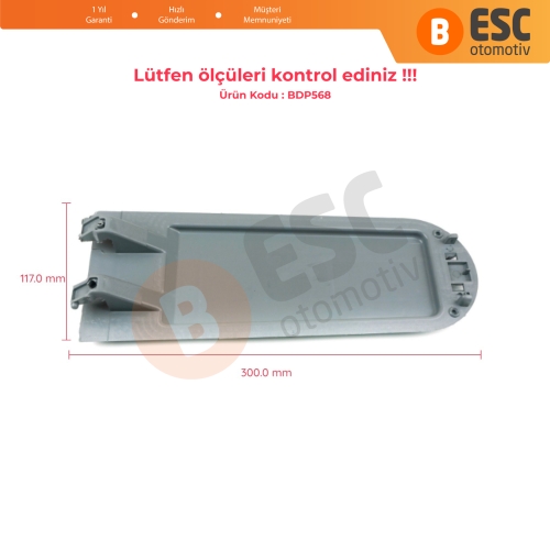 VW Skoda Seat İçin Gri Orta Konsol Kolçak Alt Kapağı